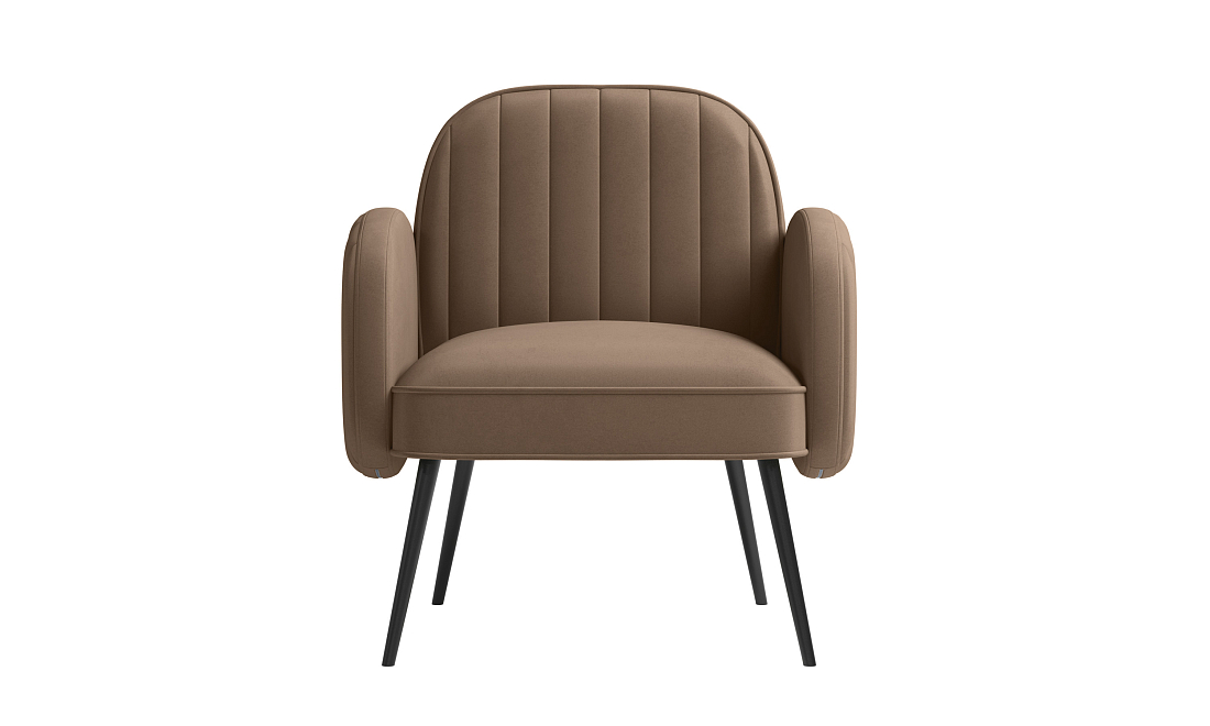 Флеминг Ф / Кресло велюр fresh корица