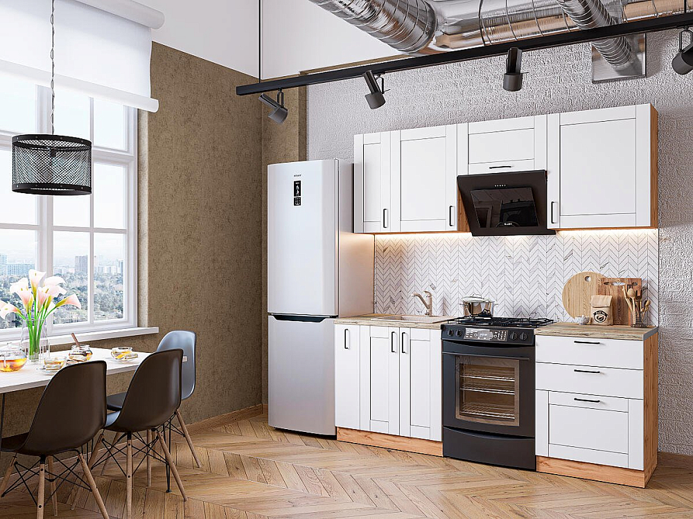 Лофт-05 Дуб Вотан/white silk