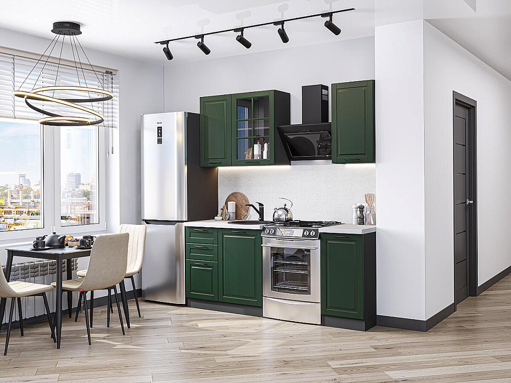 Дублин-04 graphite/special green