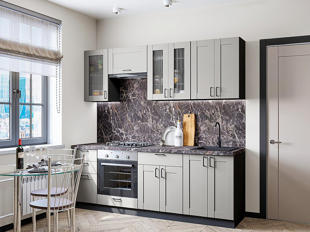 Лофт-01 graphite/grey silk