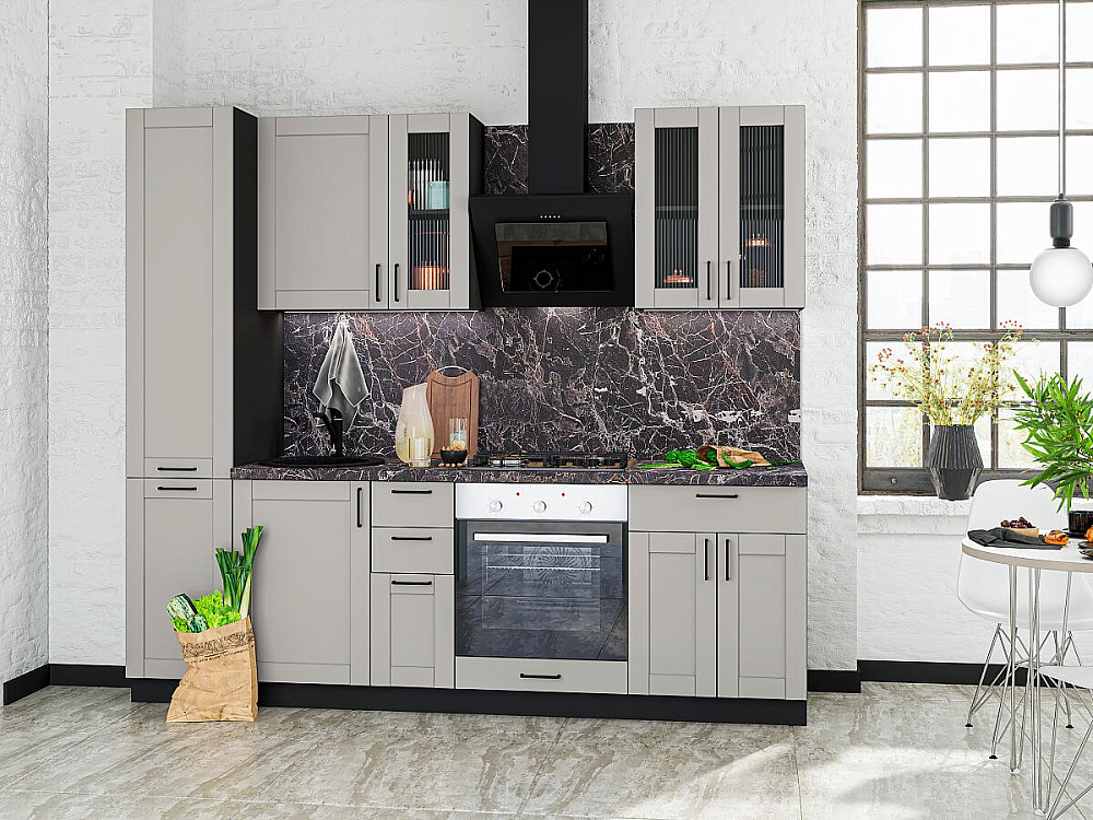 Лофт-02 graphite/grey silk